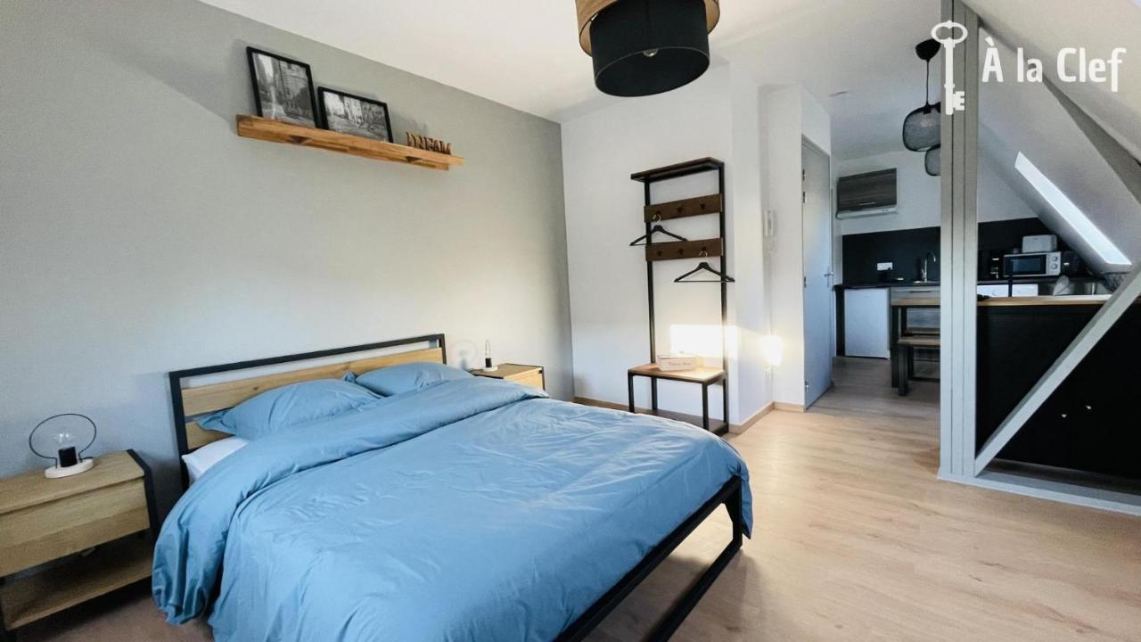 A La Clef - Charmant Studio Proche Gare Et Centre - Ideal Pro & Couple - Wifi Le Mans Exterior photo