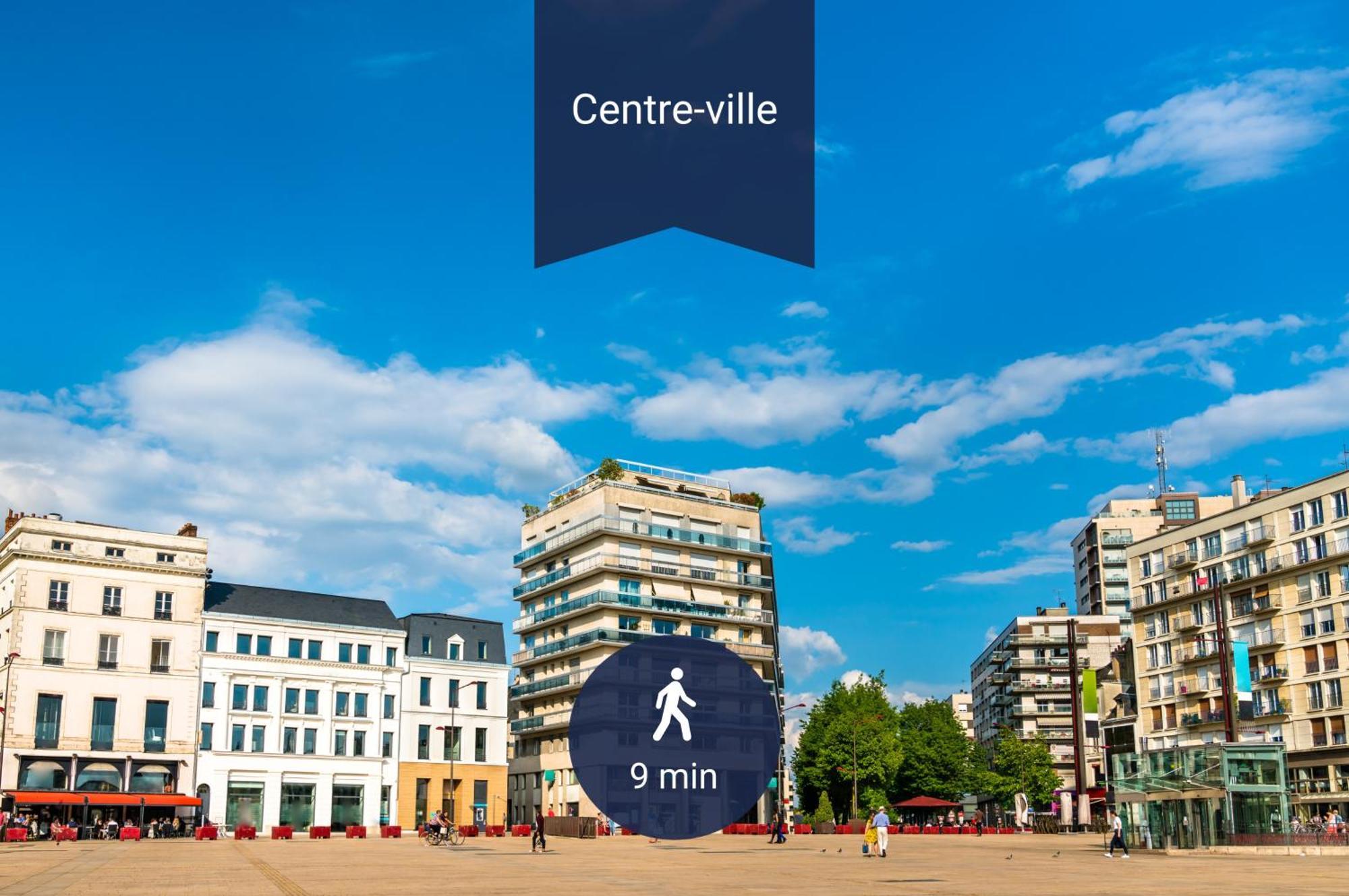 A La Clef - Charmant Studio Proche Gare Et Centre - Ideal Pro & Couple - Wifi Le Mans Exterior photo